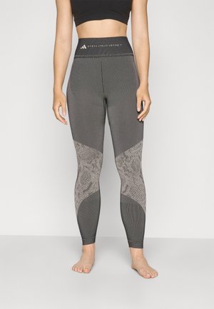 LEG - Leggings - black/white