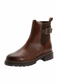 Marco Tozzi Bottines de cowboy / motard - chestnut comb