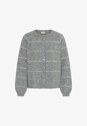Fransa FRKENDRA CAR 1 - Cardigan - asphalt melange mix