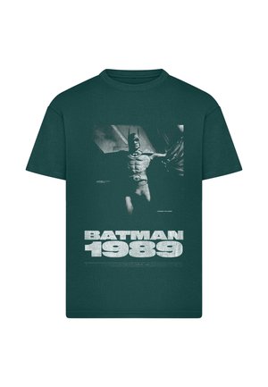 Merchcode, BATMAN 1989 THE BAT LOOSE TEE - Tričko s potlačou - bottlegreen