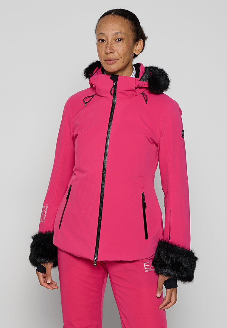 EA7 Emporio Armani Ski jas donkerroze EA7 Emporio Armani Ski jas donkerroze
