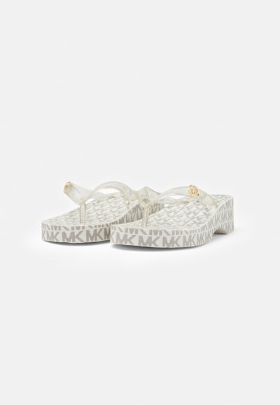 Michael Kors Kids LILO - Teenslippers - vanilla/gold