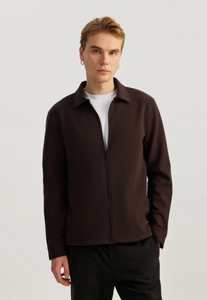 Koton Sudadera con cremallera - brown