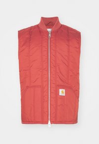 Unselected, vermillion