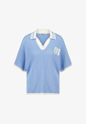 America Today, ELIZA - Polo - light blue