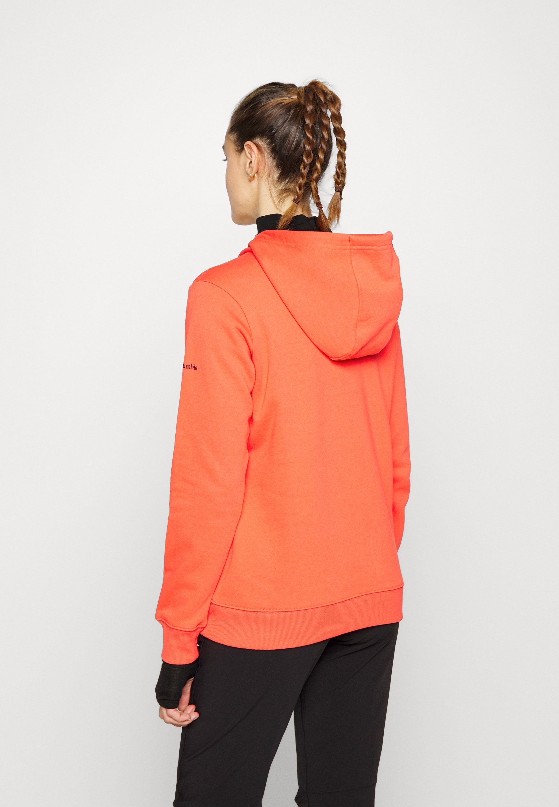 Columbia LOGO HOODIE - Hoodie - red 
