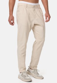 INDICODE JEANS CUNNINGHAM - Hlače - fog