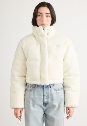 PUFFER JACKET - Zimná bunda - ancient white