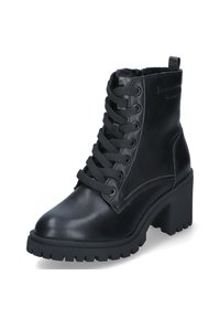TOM TAILOR Stivaletti con plateau - schwarz