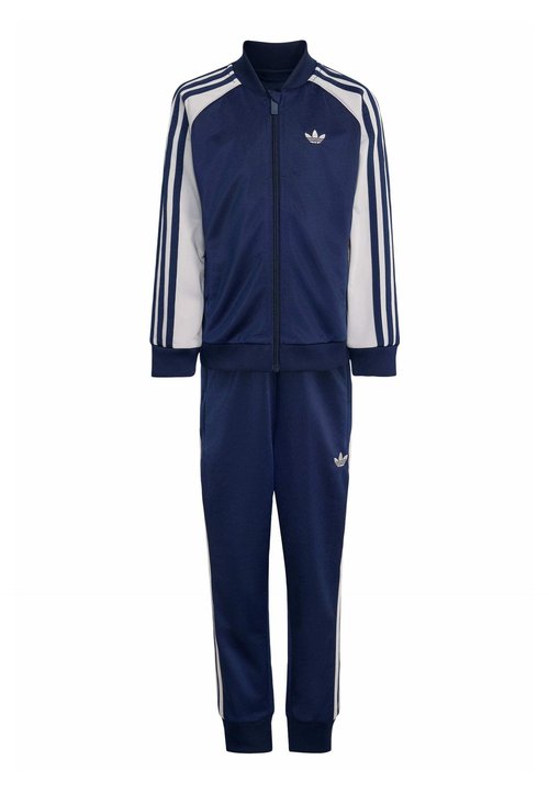 adidas SST TRACKSUIT-KIDS UNISEX SET - Tracksuit - night indigo grey two — foto 4