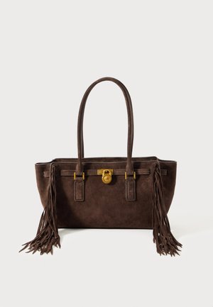 HAMILTON SHOULDER TOTE - Håndtasker - chocolate