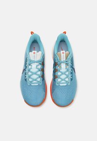 Nike Performance REACTX PEGASUS 5 - Trail running shoes - denim turquoise/midnight navy/glacier blue/vintage coral/dark russet
