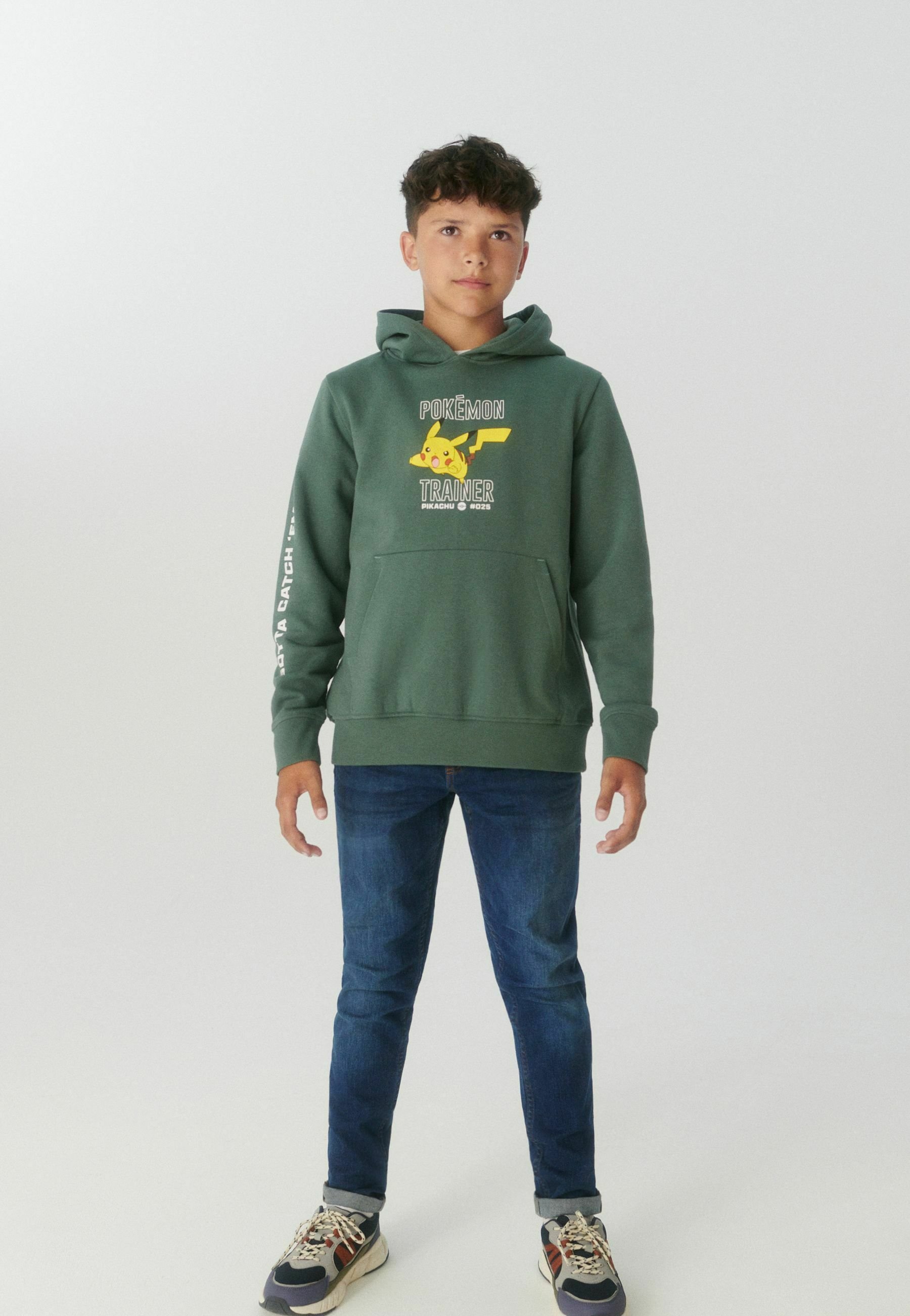 Next POKÉMON LICENSE - Hoodie - khaki green/green - Zalando.de