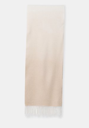 OMBRÉ SCARF UNISEX - Scarf - camel/silver