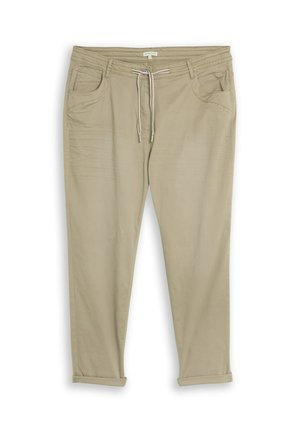 TOM TAILOR, CROPPED , oliwkowy