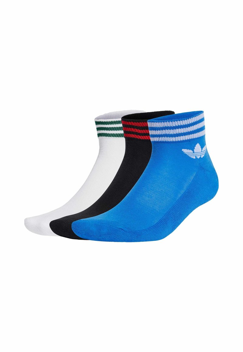 adidas Originals - UNISEX 3 PACK  - Zeķes - black   blue   white, Palielināt