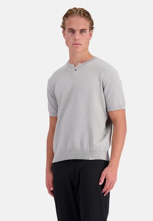WAFLE HENLEY - T-shirt basic - grey
