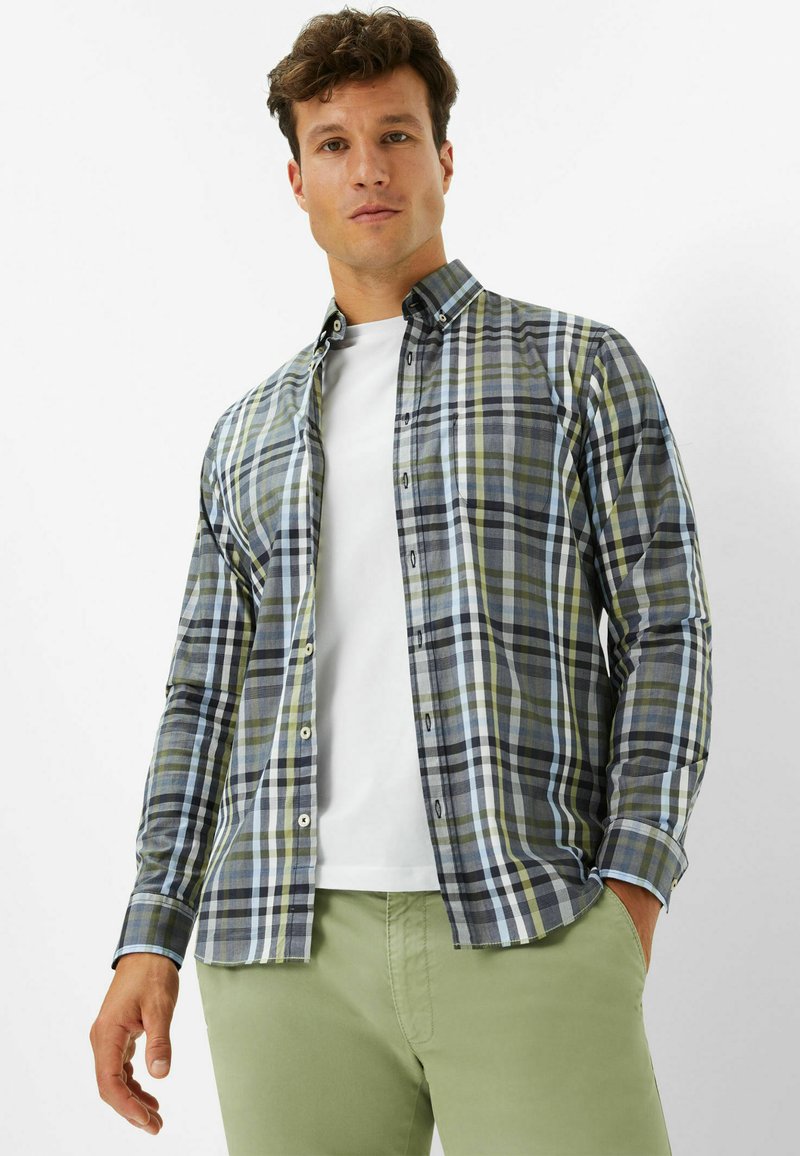 BRAX STYLE DANIEL - Hemd - olive