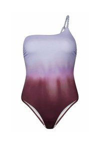 Mint Velvet TUMMY CONTROL TWIST ONE SHOULDER  - Costume da bagno - blue berry