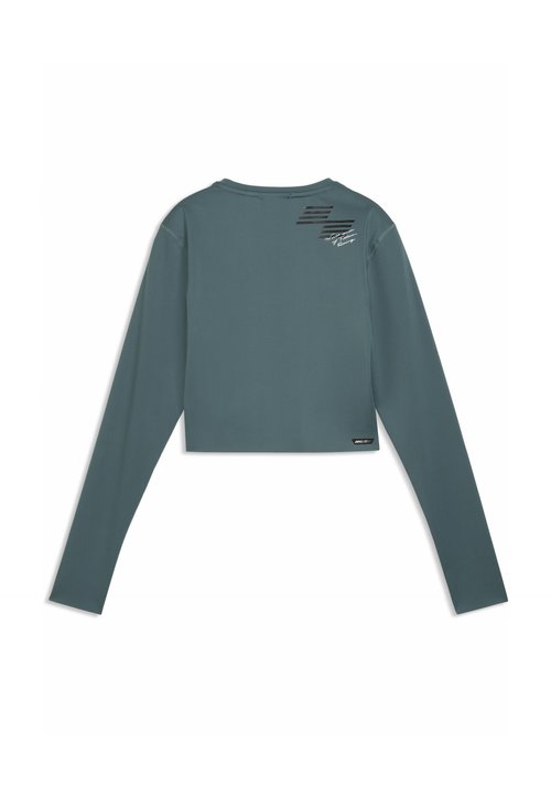 PUMA W X HYROX PWRMODE CROPPED LS - Long-sleeved top - herb garden — photo 5