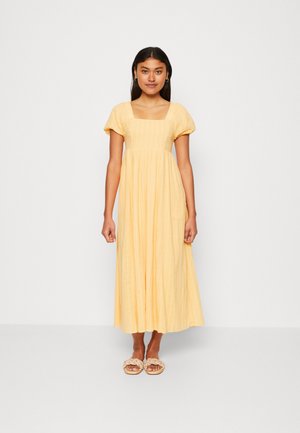 American Eagle EMPIRE BABYDOLL MIDI - Kjole - orange