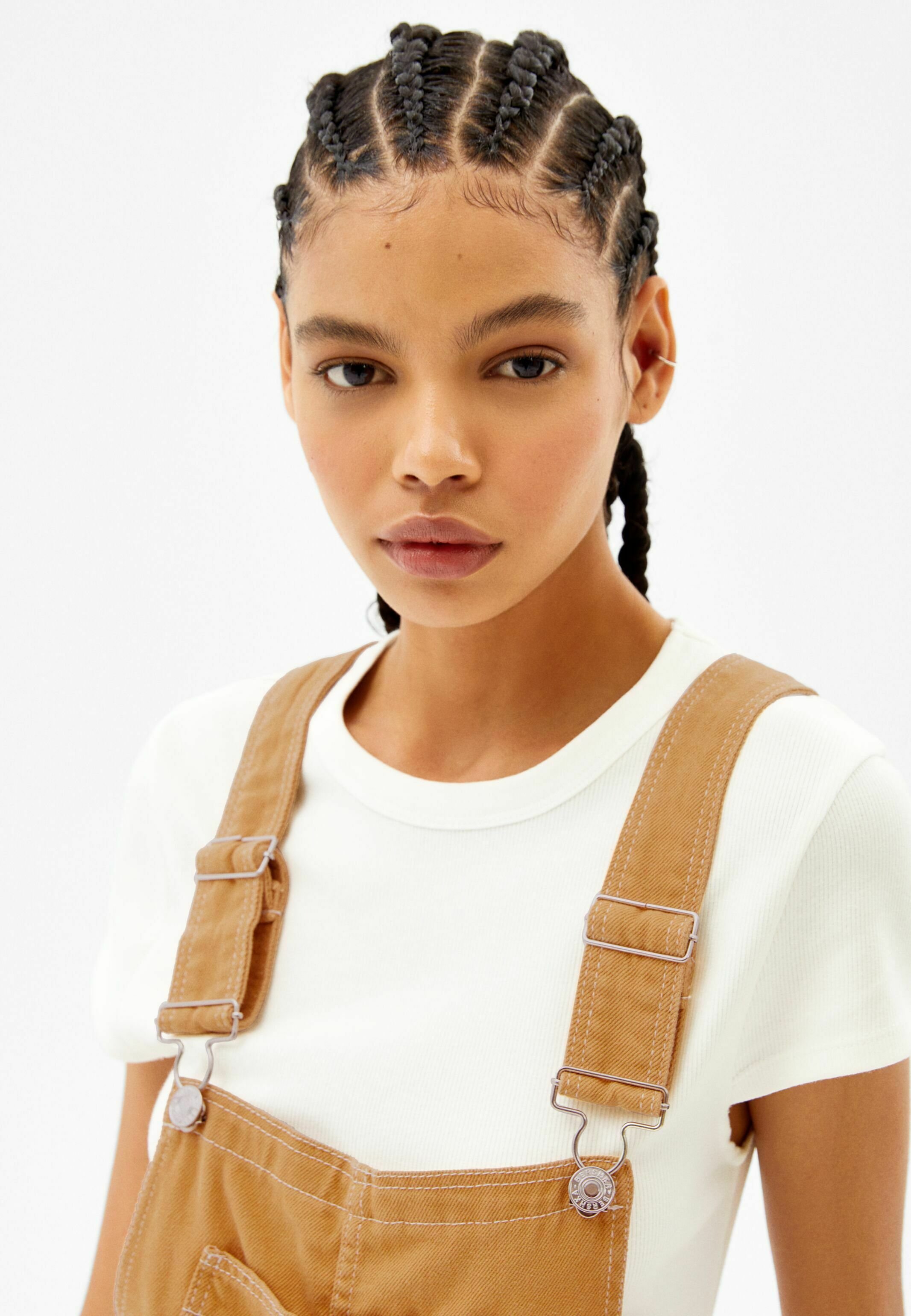 Bershka Salopette - ochre/ocra - Zalando.it