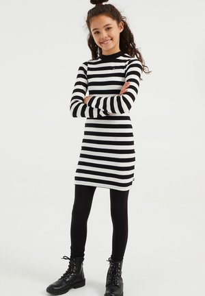 Abito in maglia - black