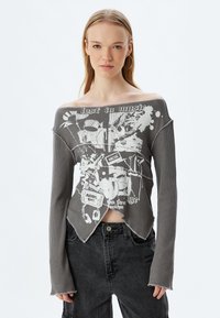 T-shirt à manches longues - anthracite