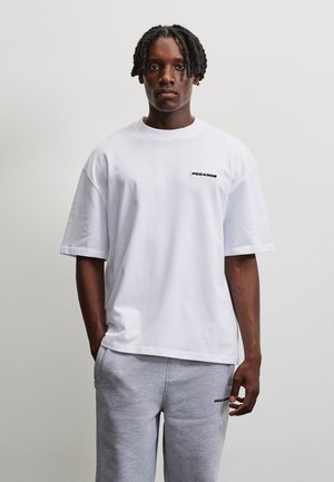 Pegador, LOGO OVERSIZED TEE - T-shirt basic - white