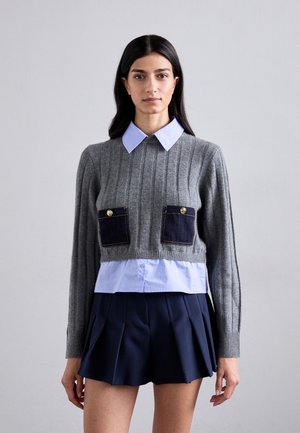 JULES - Strickpullover - gris