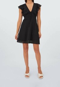 Stradivarius Vestito casual - black