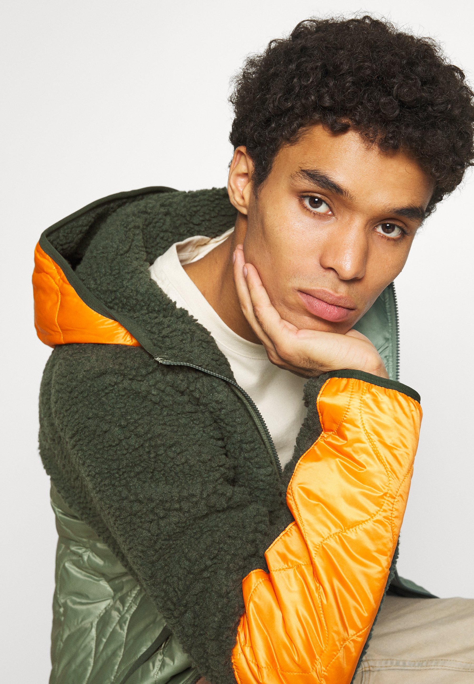 Nike Sportswear WINTER - Giacca invernale - vintage green/spiral  sage/kumquat/verde - Zalando.it