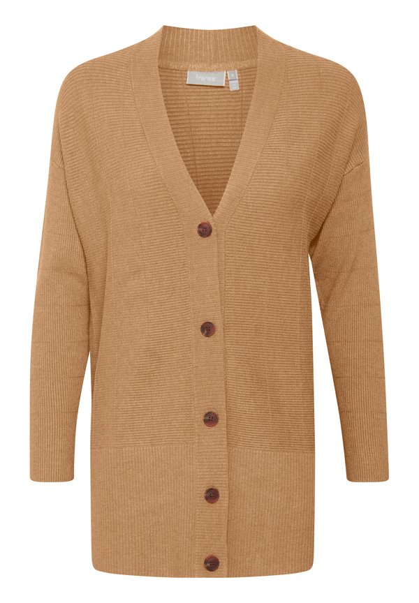 FRVISCA - Cardigan - Tiger's Eye Melange4