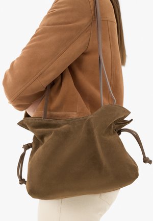RYŁKO, R41025TB - Cross body bag - bronze