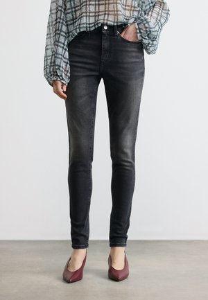 NORA  - Džínsy skinny fit - denim black