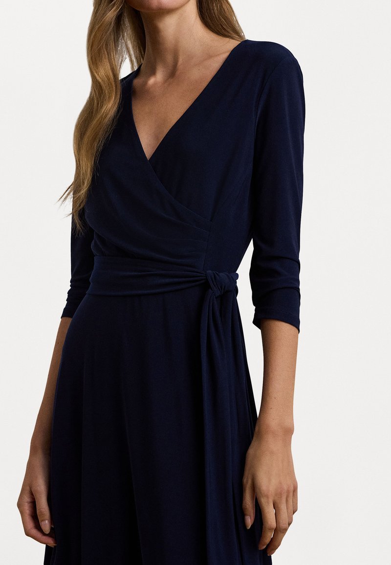 Lauren Ralph Lauren SURPLICE JERSEY DRESS - Jersey dress - lighthouse navy/blue - Zalando.ie Lauren Ralph Lauren SURPLICE JERSEY DRESS - Jersey dress - lighthouse navy/blue - Zalando.ie