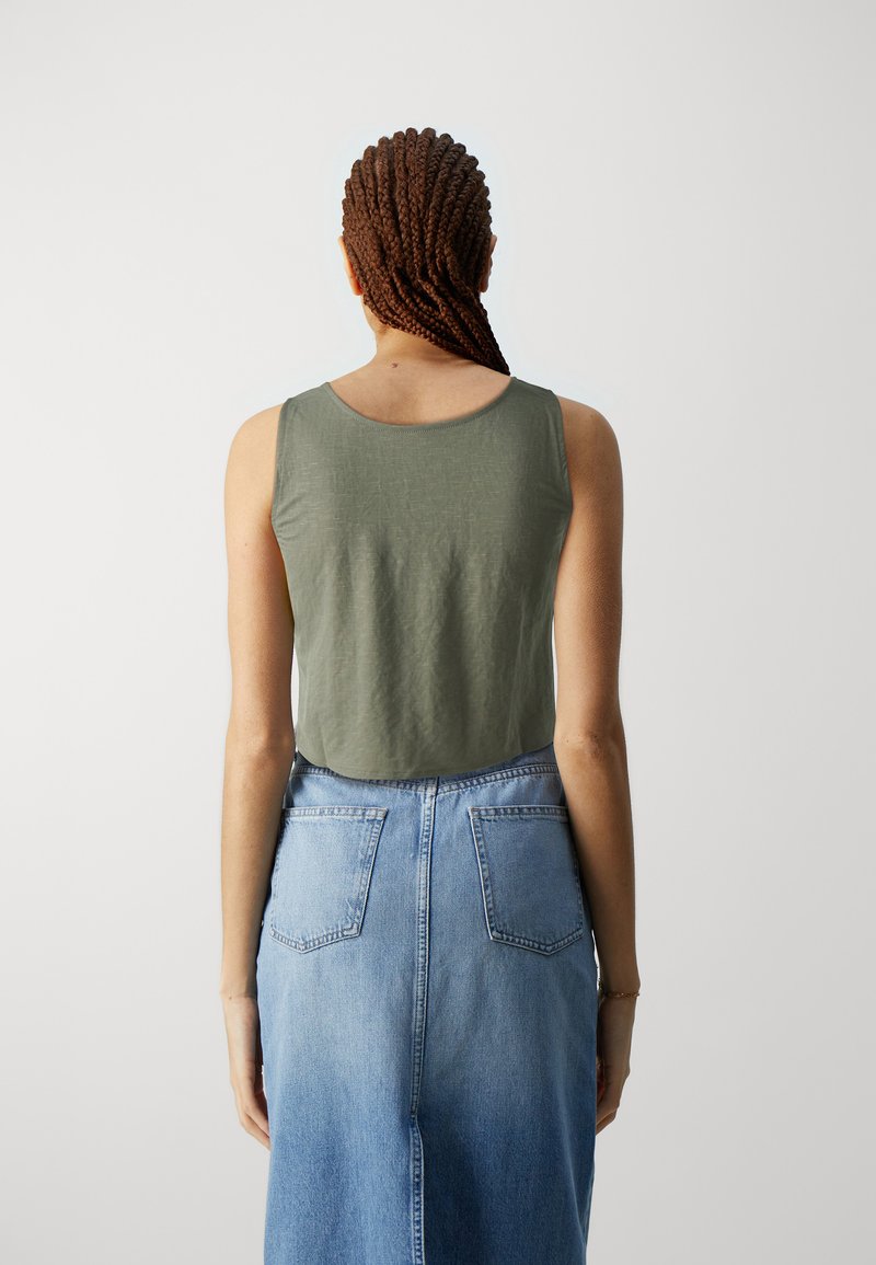 PIECES Pckinda SL Top Corto Reversible Donna, Modello Rovesciabile, Abbigliamento Danese - 2