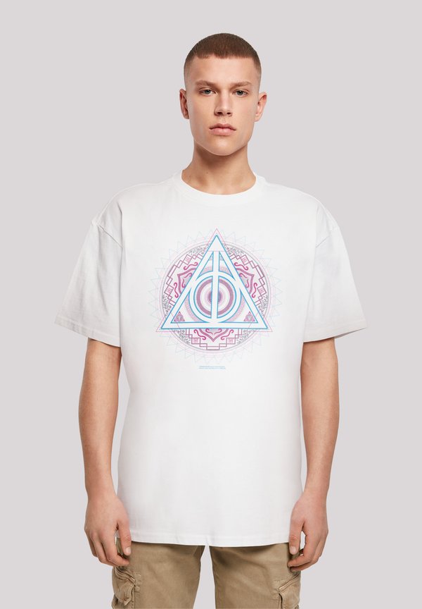 HARRY POTTER NEON DEATHLY HOLLOWS - T-Shirt print