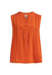 Top - orange