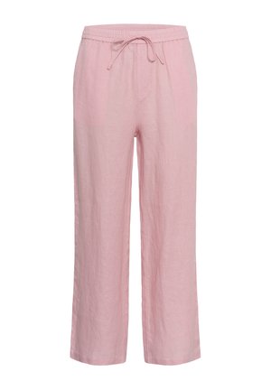 Cream, CRBELLIS LINEN - Pantaloni - pink nectar