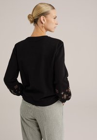 WE Fashion Sportinis megztinis - black
