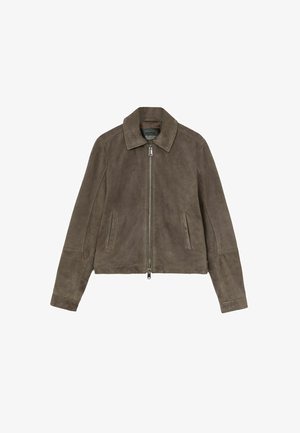 Reiss, Nahkjakk - grey