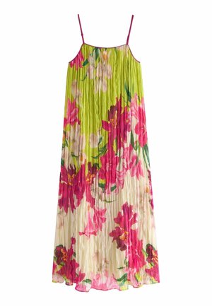 KEW COLLECTION STRAPPY PLEATED  REGULAR FIT - Maxi šaty - multi floral print