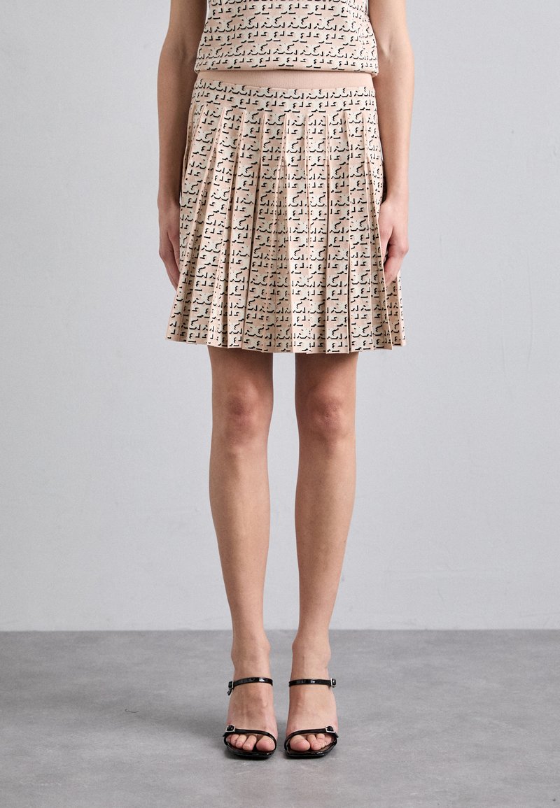 Tory Burch - MONOGRAM SKIRT - Jupe trapèze - apricot blush, Agrandir