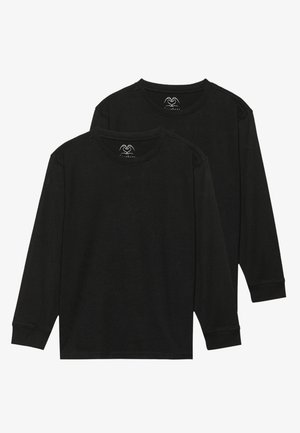 UNISEX 2 PACK - Long sleeved top - black