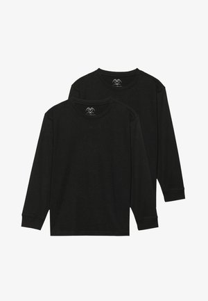 UNISEX 2 PACK - Bluză cu mânecă lungă - black
