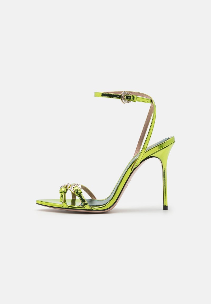 GEDEBE - IMAAN - Sandalias - mirror green, Ampliar