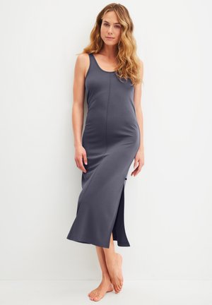 NATURAL LOUNGEWEAR LÄNGE 125 CM - Nachtjapon - graystone