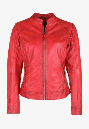 7eleven, SEROSALIE - Leather jacket - rot