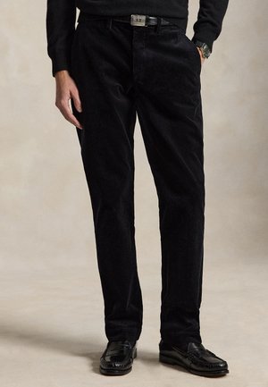 Polo Ralph Lauren, STRETCH STRAIGHT FIT CORDUROY TROUSER - Pantalones - black